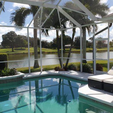 Salt Water Pool with Oak Lake & Golf Course View